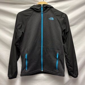 The North Face Youth Large Boys Canyonlands Track Hoodie TNF Dark Grey Heather